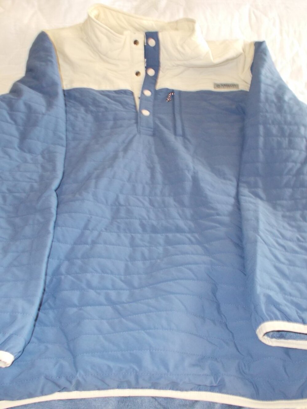 Magellan Men's Outdoor Long Sleeve Insulated Jacket/Coat Gray Blue 2XL